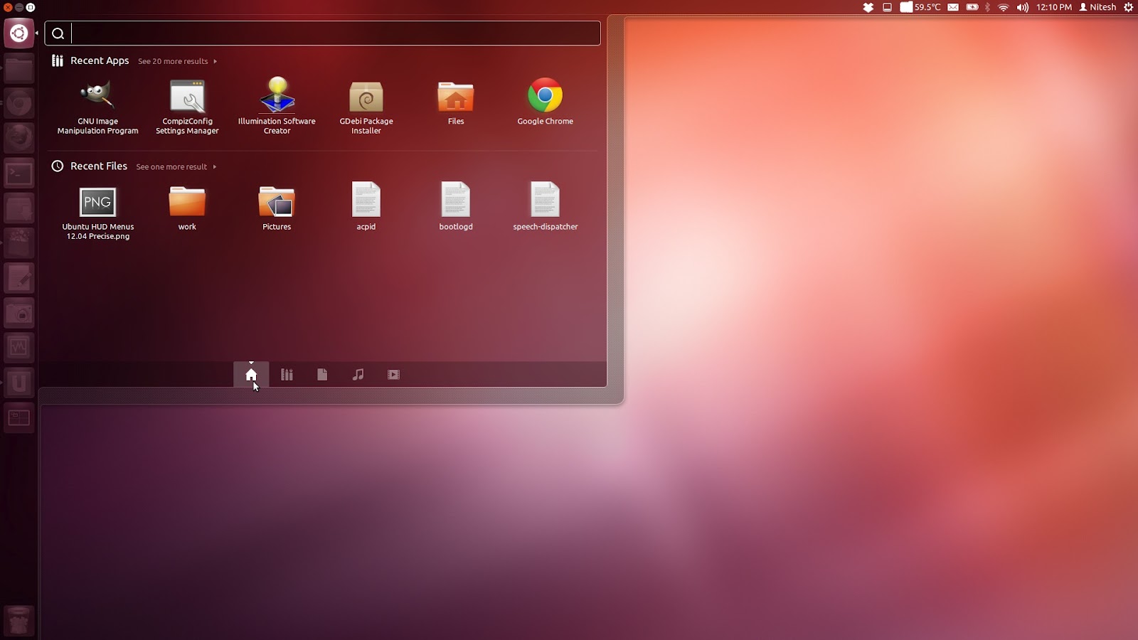 Changing the default font-size on Ubuntu 12.04